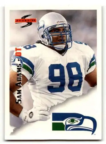 1995 Score #164 Sam Adams Seattle Seahawks Football Card with original gloss quality