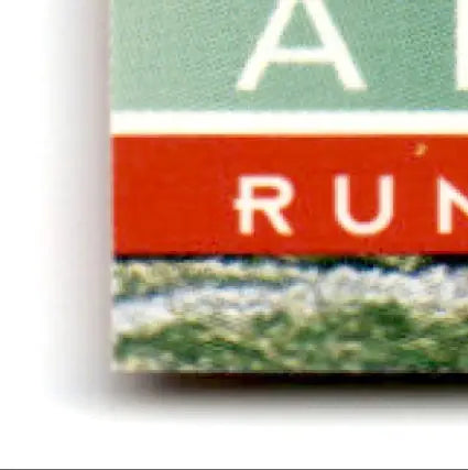 Skybox Football Impact sticker featuring Marcus Allen Kansas City Chiefs textured label