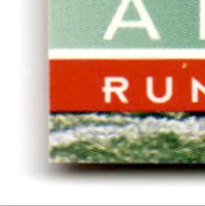 Skybox Football Impact sticker featuring Marcus Allen Kansas City Chiefs textured label