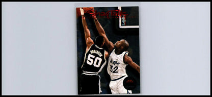 1995 SkyBox Shaquille O’Neal Commemorative Sheet Singles #S2 basketball trading card