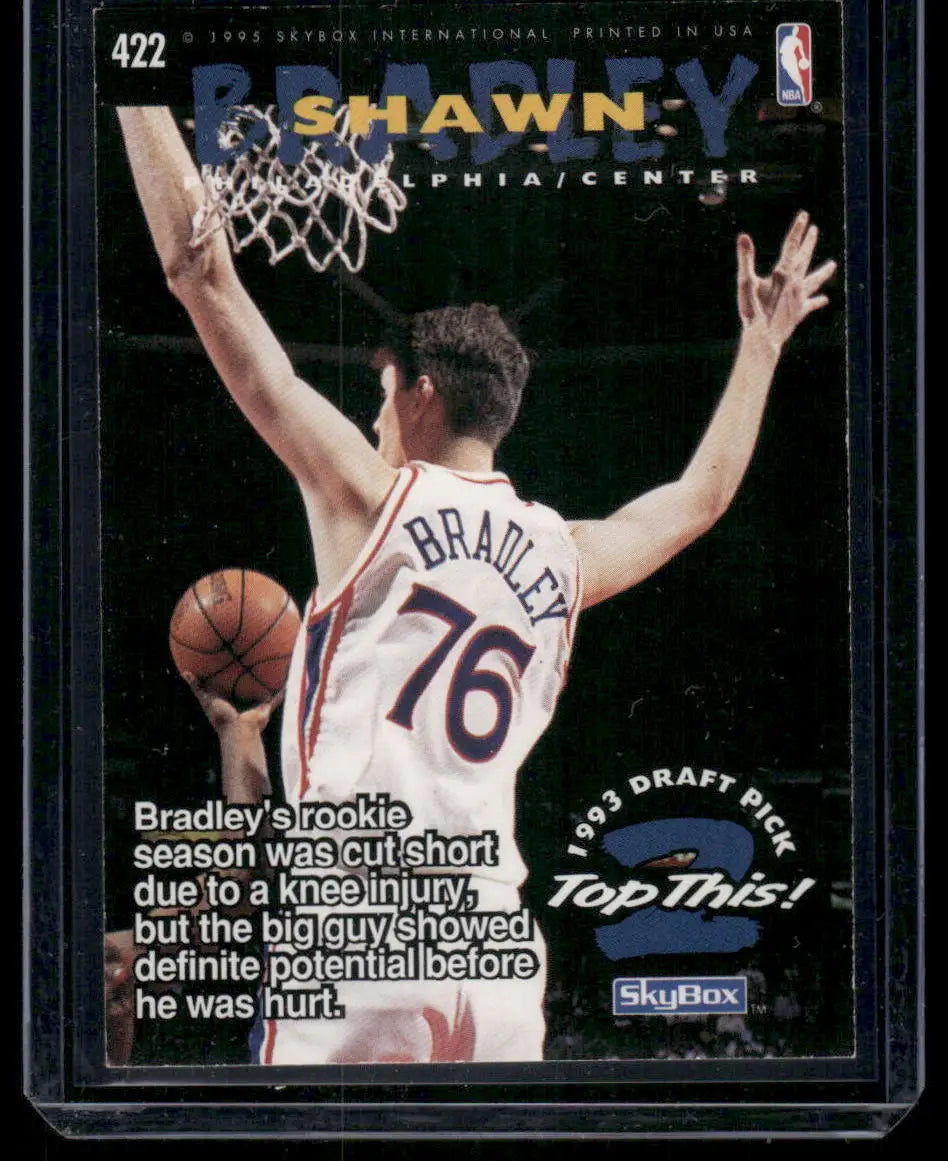 1995 SkyBox Top This! Shawn Bradley Jason Kidd #422 Basketball - Trading Card