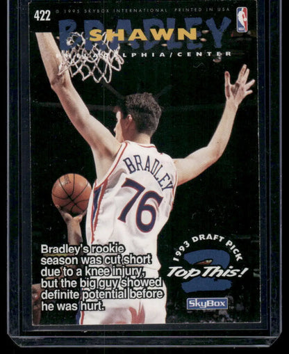 1995 SkyBox Top This! Shawn Bradley Jason Kidd #422 Basketball - Trading Card