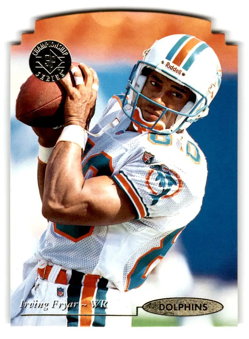 1995 SP Championship #138 Irving Fryar Die Cuts - Trading Cards