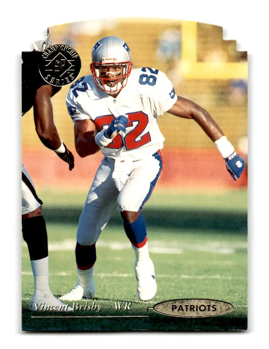 1995 SP Championship #150 Vincent Brisby Die Cuts - Trading Card
