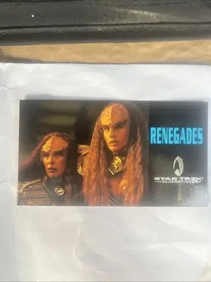 Star Trek Generations Foil Card F2 Renegade promotional card display image