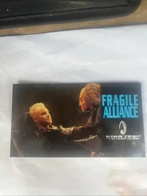 Star Trek Generations Foil Card F3 Fragile Alliance DVD collectible item for fans