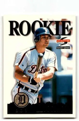 1995 Summit #134 Bobby Higginson Detroit Tigers Baseball Card with original gloss