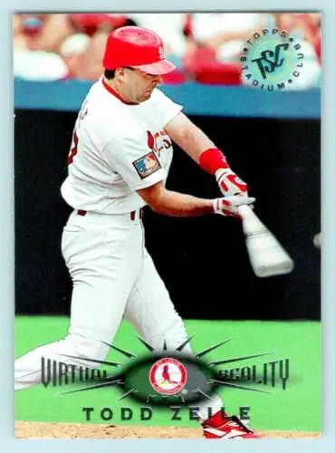 1995 Topps Stadium Club Virtual Reality #139 Todd Zeile baseball card in NM-MT condition