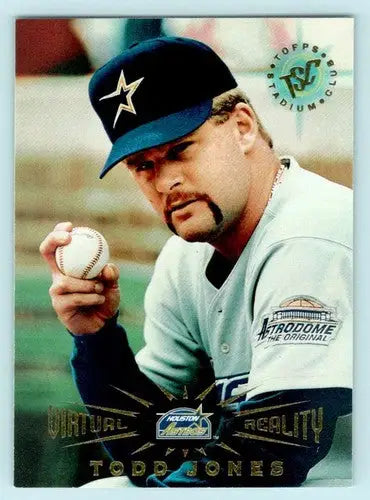 1995 Topps Stadium Club Virtual Reality #65 Todd Jones NM-MT Astros ID:72193 - Trading Cards