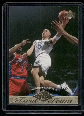 1995 Upper Deck All-Rookie Team First Team Jason Kidd #155 Basketball - Sports Card