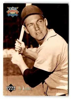 Vintage Baseball Card from 1995 Upper Deck Eagle Peanuts Legends Al Kaline