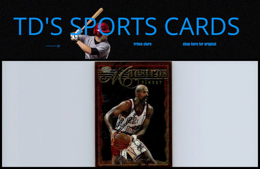 Basketball trading card featuring 1996-97 Finest #23 Clyde Drexler for collectors