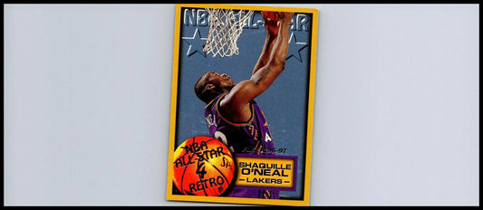 1996-97 Fleer European #319 Shaquille O’Neal trading card collectible image