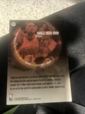 Fleer Ultra Rookie Shareef Abdur-Rahim basketball trading card from 1996-97 collection