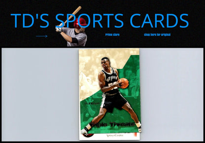 1996-97 SkyBox Premium TT6 David Robinson Triple Threats basketball trading card