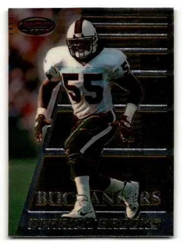 1996 Bowman’s Best #13 Derrick Brooks Tampa Bay Buccaneers Football card original gloss