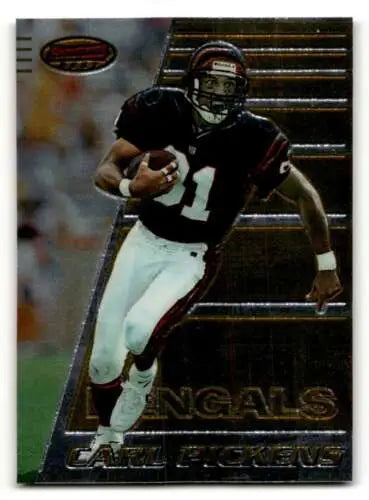 1996 Bowman’s Best #57 Carl Pickens Cincinnati Bengals Football Card with original gloss