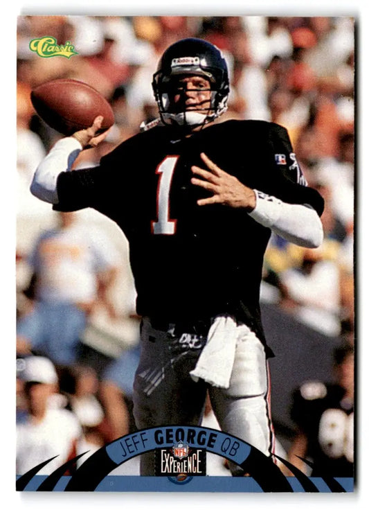 1996 Classic NFL Experience #17 Jeff George - Trading Card