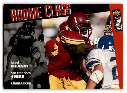 1996 Collector’s Choice #27 Israel Ifeanyi - Trading Cards