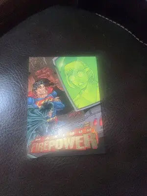 Comic book card from 1996 DC Comics Maximum Firepower Chase insert set