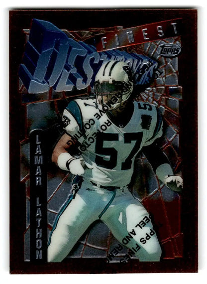 1996 Finest #23 Lamar Lathon - Trading Cards