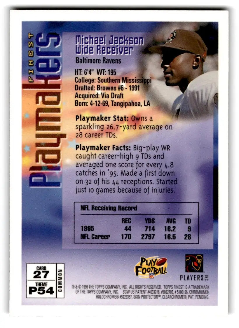 1996 Finest #27 Michael Jackson - Trading Cards