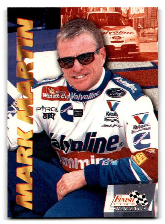 1996 Finish Line #8 Mark Martin - Trading Card