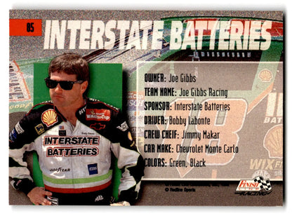 1996 Finish Line Racing Interstate Batteries #85 - Unknown
