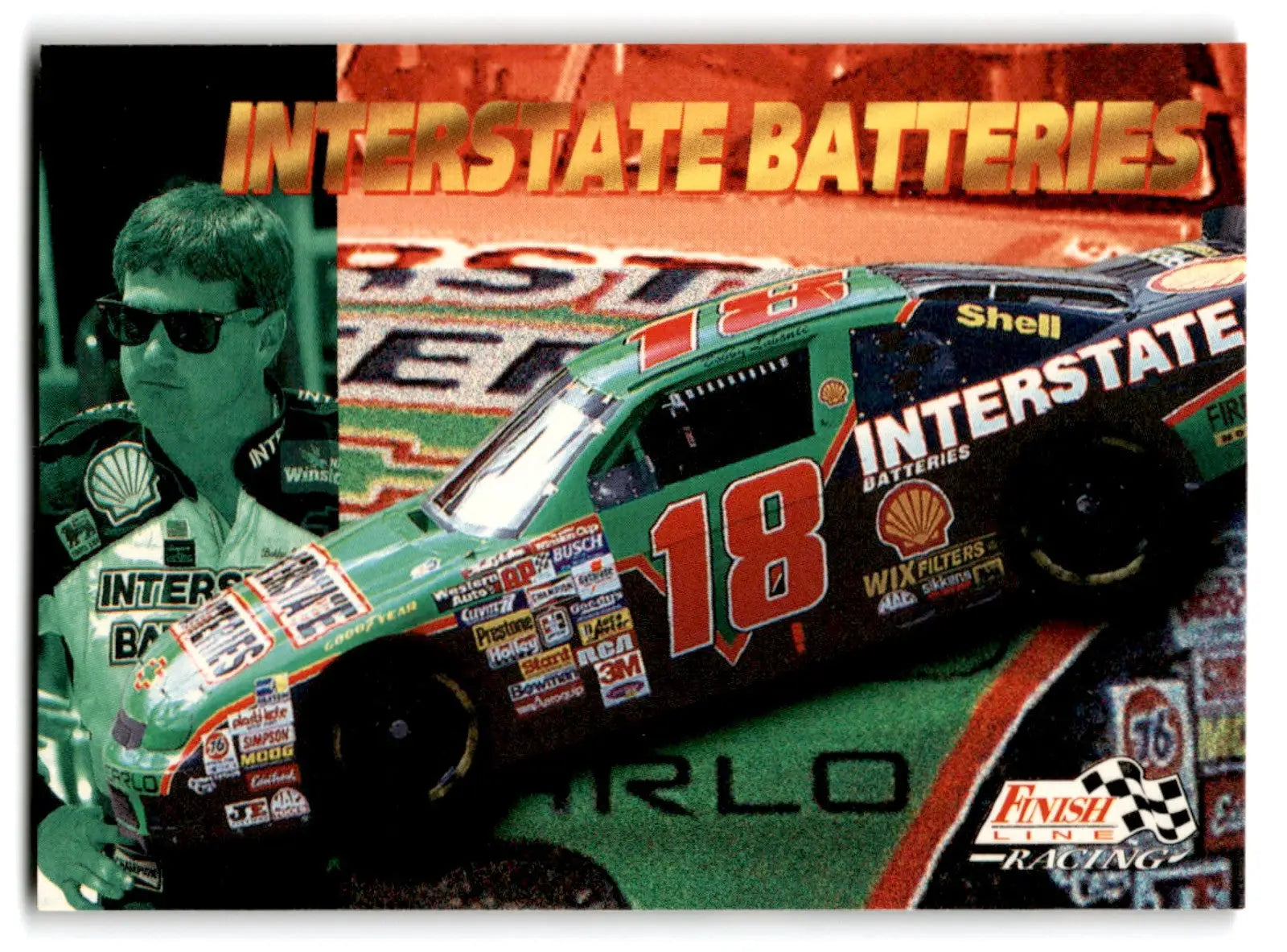 1996 Finish Line Racing Interstate Batteries #85 - Unknown