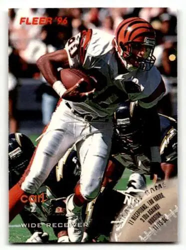 1996 Fleer #29 Carl Pickens Cincinnati Bengals Football Card with original gloss finish