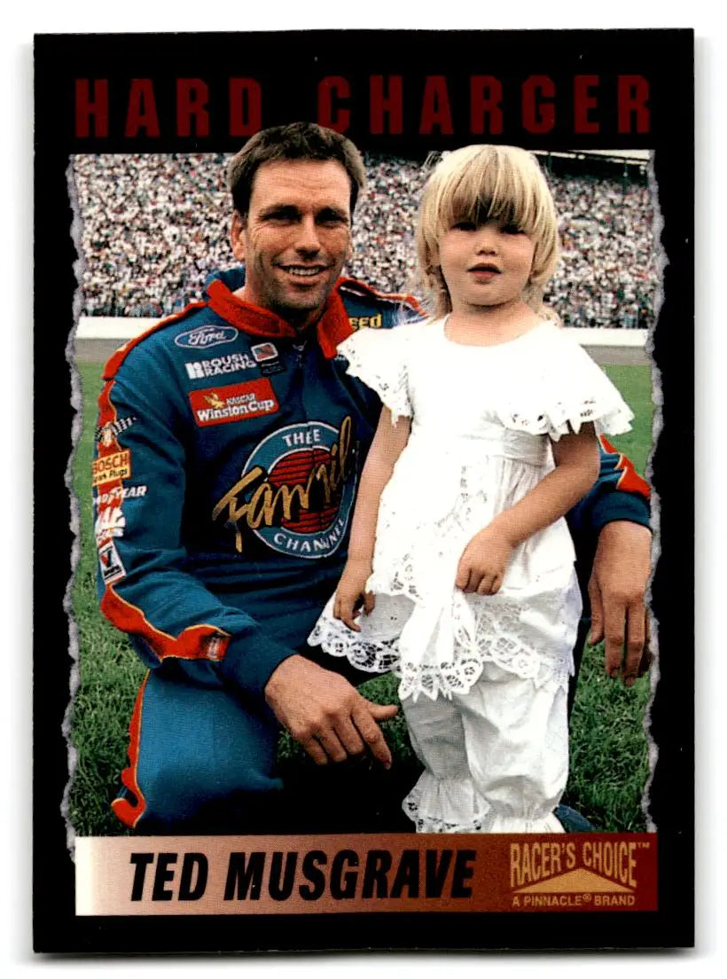 1996 Pinnacle Racer’s Choice #63 Ted Musgrave Speedway Collection - Collectible Trading Cards