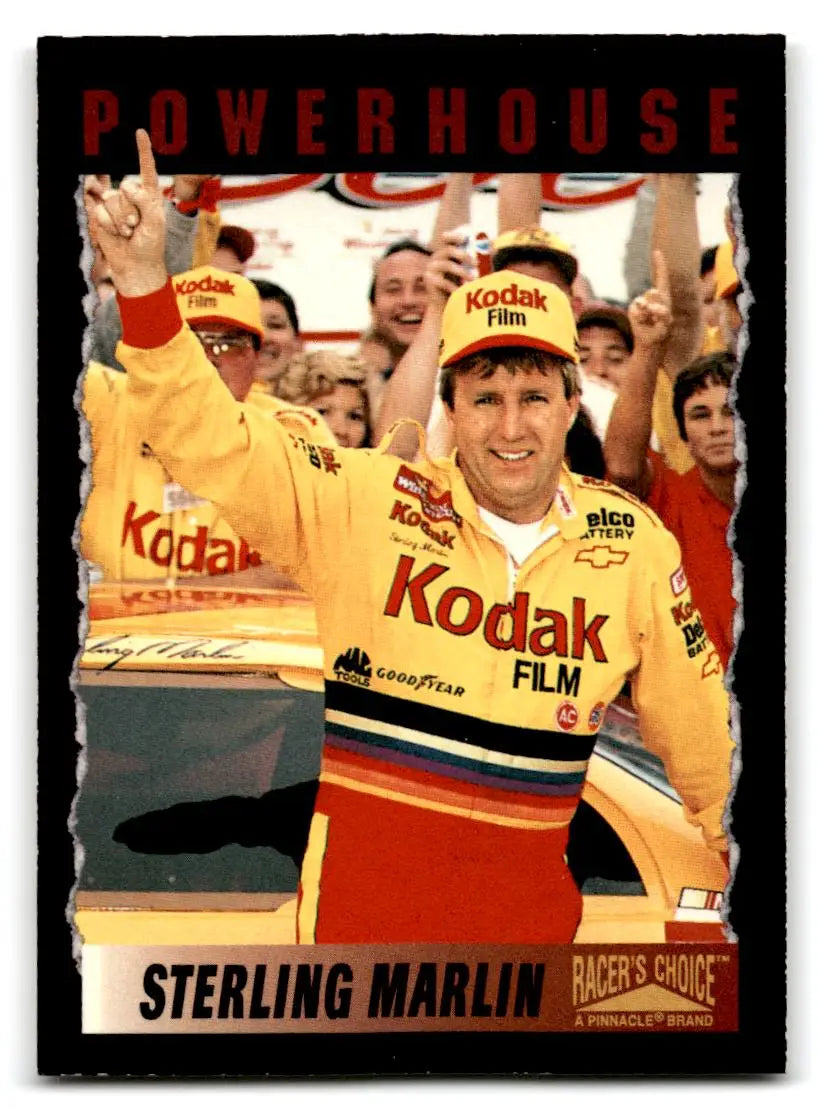 1996 Pinnacle Racer’s Choice #71 Sterling Marlin - Trading Cards