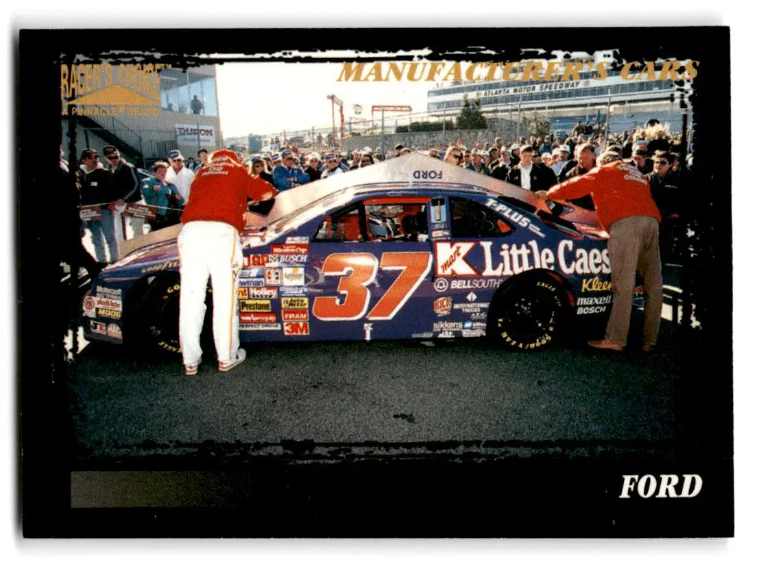 1996 Pinnacle Racer’s Choice #76 Ford - Trading Card