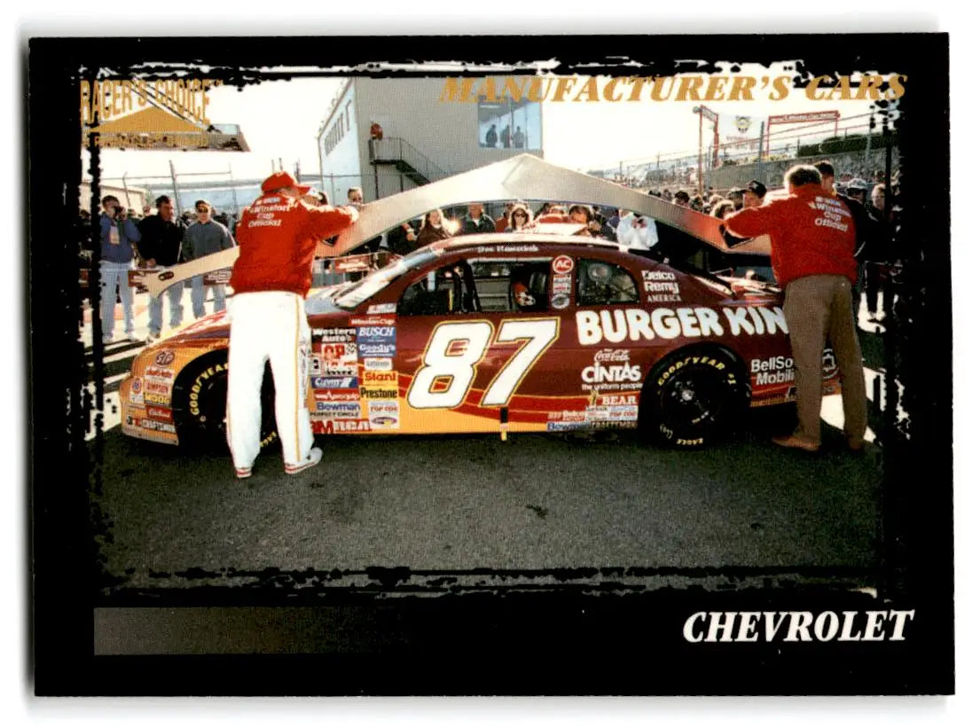 1996 Pinnacle Racer’s Choice #77 Chevrolet - Trading Card