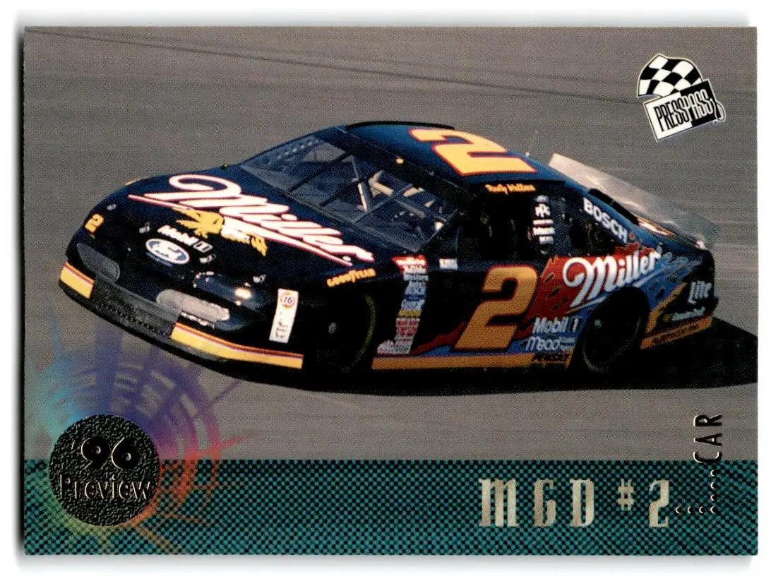 1996 Press Pass #119 Rusty Wallace’s Car Torquers - Trading Card