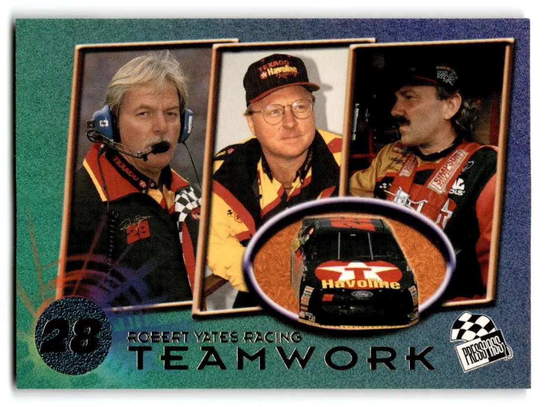 1996 Press Pass #79 Robert Yates / Larry McReynolds / Dale Jarrett Scorchers - Trading Card