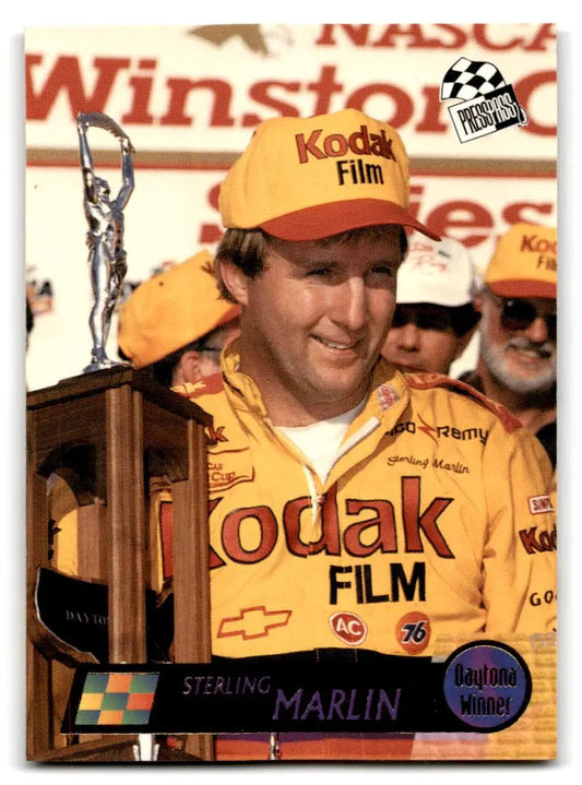 1996 Press Pass #88 Sterling Marlin - Trading Card
