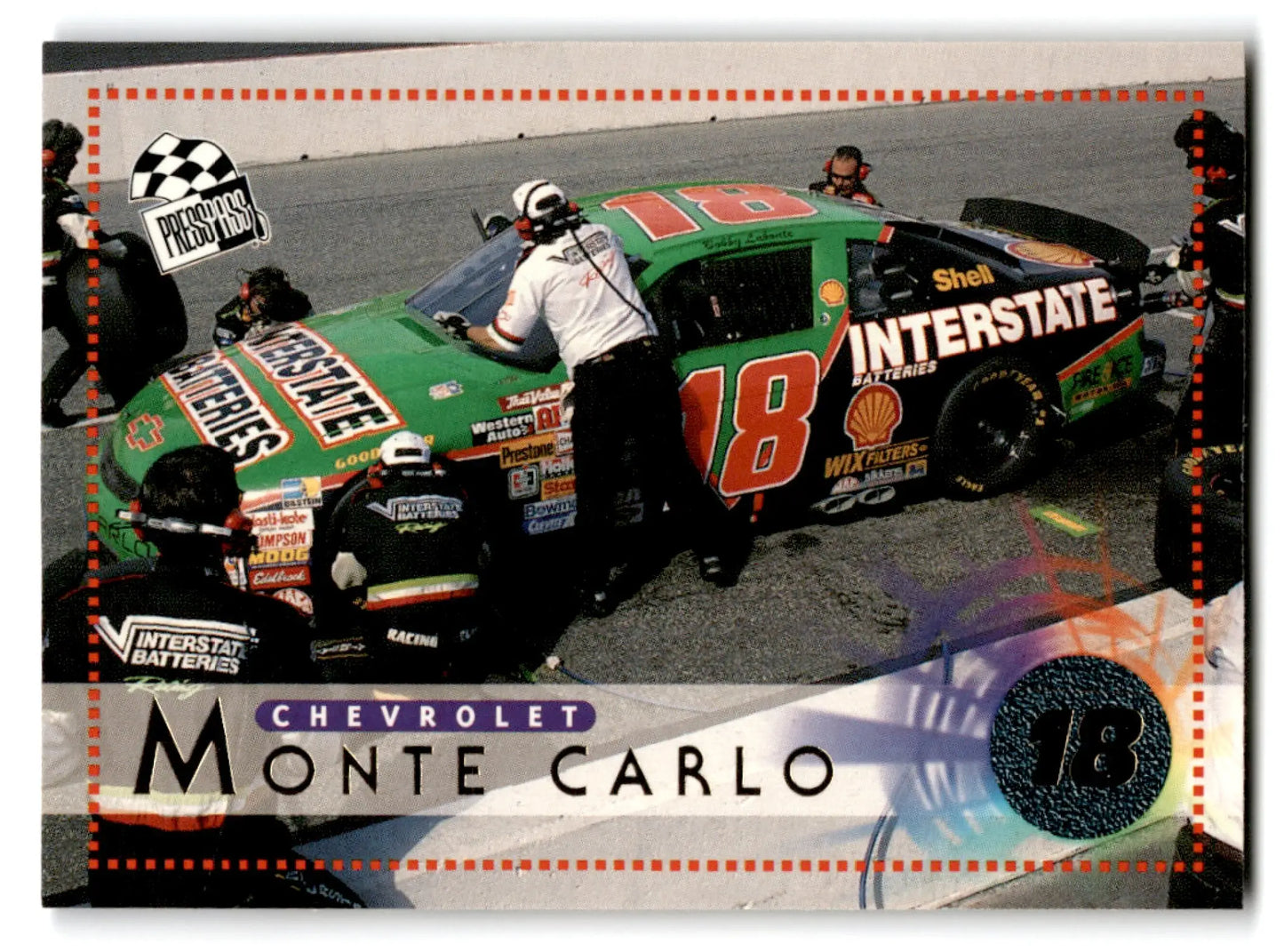 1996 Press Pass Racing Chevrolet Monte Carlo #41 - Diecast Car