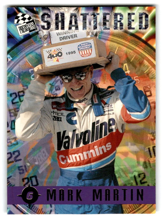 1996 Press Pass Racing Mark Martin #96 - Trading Card