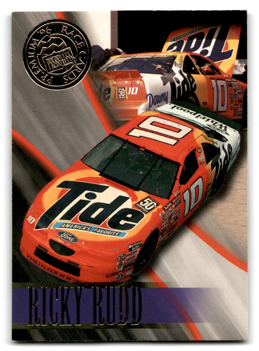 1996 Press Pass Racing Premium Ricky Rudd #44 - Trading Card
