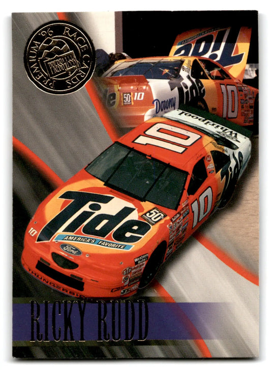 1996 Press Pass Racing Premium Ricky Rudd #44 - Trading Card