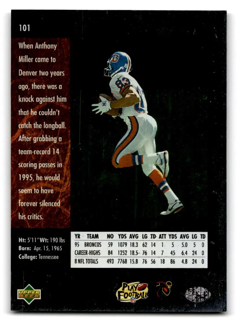 1996 SP #101 Anthony Miller - Trading Cards
