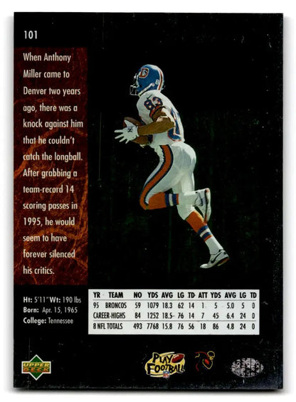 1996 SP #101 Anthony Miller - Trading Cards