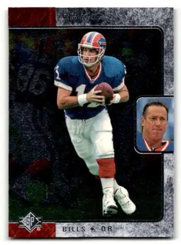 1996 SP #76 Jim Kelly Buffalo Bills Football Card with original gloss features