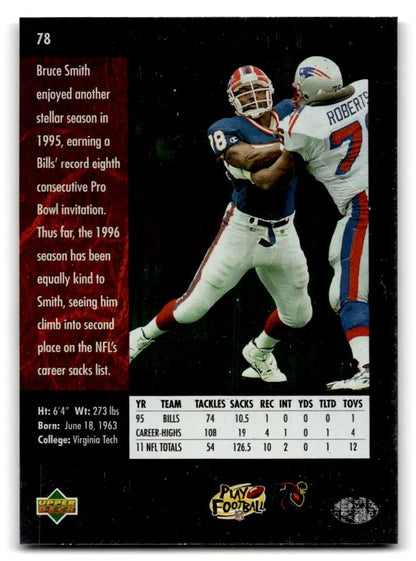 1996 SP #78 Bruce Smith - Trading Cards