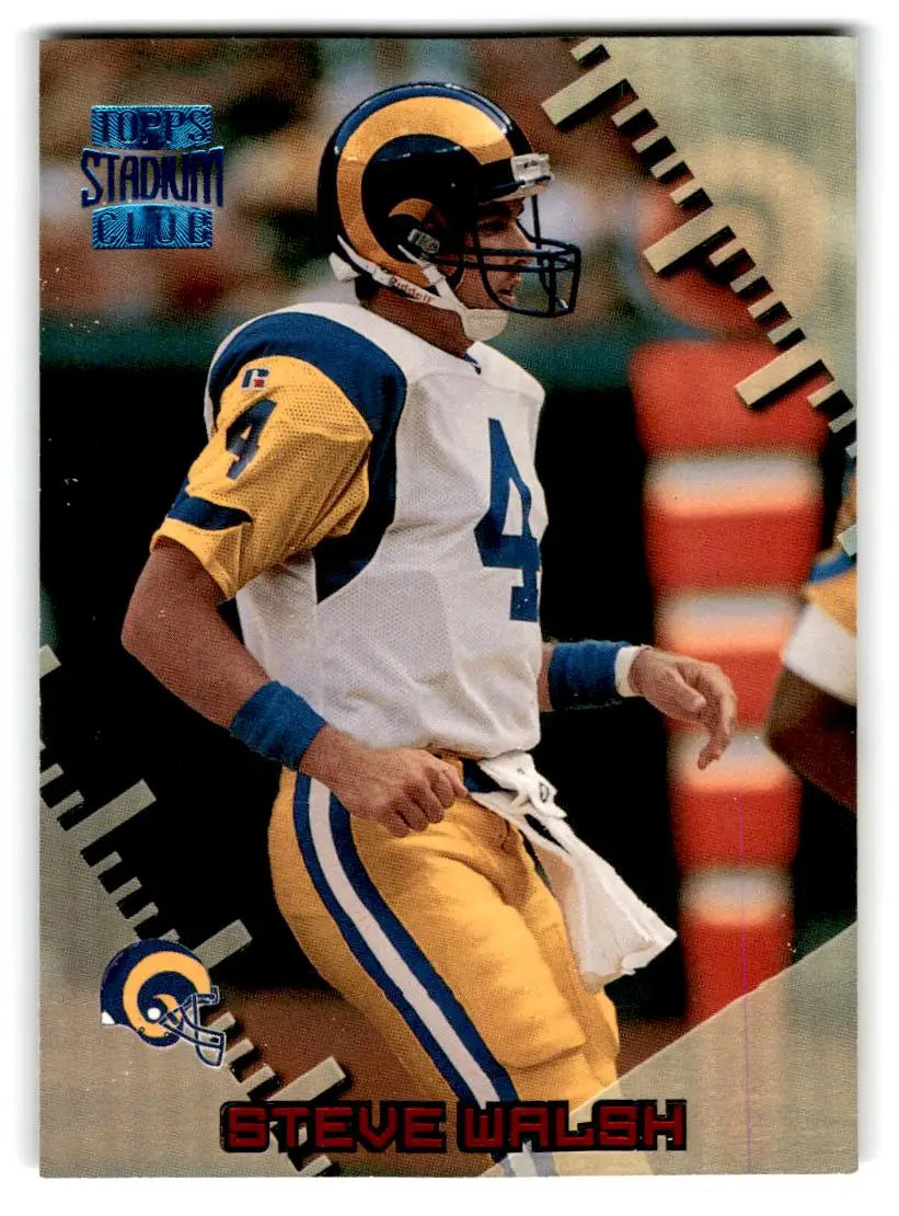 1996 Stadium Club #329 Steve Walsh - Trading Card