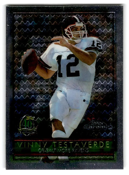 1996 Topps Chrome #114 Vinny Testaverde - Trading Card