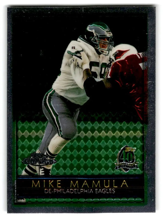 1996 Topps Chrome #117 Mike Mamula - Collectible Trading Cards