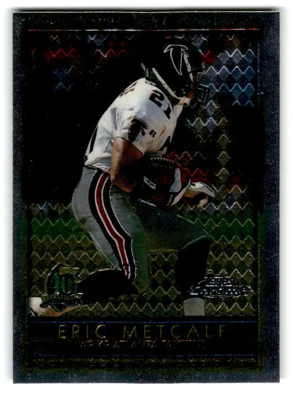 1996 Topps Chrome #15 Eric Metcalf - Trading Card