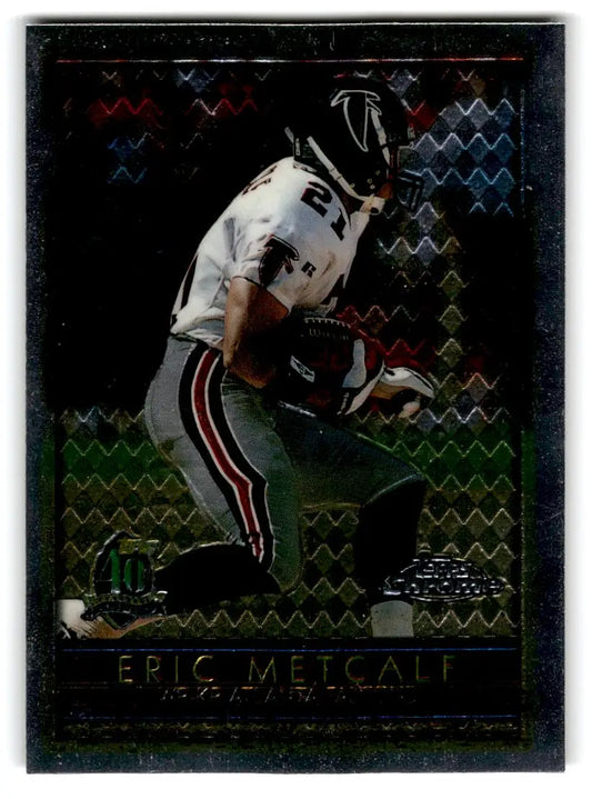 1996 Topps Chrome #15 Eric Metcalf - Trading Card